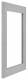 Hager FZ294N Ausgleichsrahmen 1045x575x22mm, z.Vergr. Wandabstand
