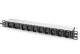 DIGITUS DN-95427 PDU 1HE 8xC13 2xC19 Ausgänge 230V/16A schwarz
