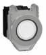 Schneider Electric XB4FW31G5 Schneider illuminated pushbutton Harmony XB4F 30mm 1Ö+1S white 120V