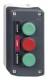 Schneider Electric XALD321 Schneider housing shield MONTEE DESCENTE green and ARRET red 1Ö2S 3 buttons