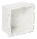 Schneider Electric 5961030 Schneider 1 COMPARTMENT BOX 44MM 10 BREAKOUTS 16MM