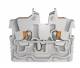 WAGO 2250-321 2-wire mini feed-through terminal with pusher 1 mm²