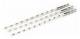 WAGO 209-334 Beschriftungsstange Aufdr. waag. R für KlemmenB 4-16mm weiß