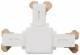 SG Leuchten 003042 SG SGLI ZIP 230V T-connector matt white with power supply
