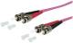 BTR 151S1AOAO05E Metz OpDAT Patchkabel 2xST/2xST OM4 0,5m