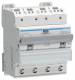 Hager ADM406QC Fi-LS 4P 6kA B-6A 30mA Type A QC/QB 230/400V