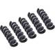 5er Pack InLine® Kabelspirale, Kabelmanager 1-fach, 65x30mm, schwarz