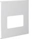 Hager L92327035 Blende 2fach R7 für UP Einbau mit Rahmen PVC FB OT230 lichtgrau