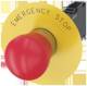 Siemens 3SU11501HA201FG0 3SU1150-1HA20-1FG0 emergency stop pushbutton 22 mm round red S+Ö