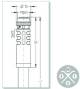 LED2Work 200100-16 Sensorkabel 4p PUR 10 m M12 Buchse/offene Enden S-kod. 220–240 V