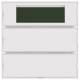 Berker 75662780 Tastsensor 2fach mit RTR, Display S.1/B.1/B.3/B.7 Glas