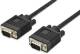 DIGITUS VGA monitor connection cable, 3m, black