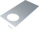 Hager BKA400800R06 Cover punched round 215 mm steel for BKF/BKW 400x800 mm