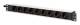 DIGITUS 1U Alu PDU rackmount 8x Safety outlet 1x outlet 16A 230VAC 50/60Hz IEC C20 plug