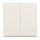 Busch Jaeger 2CKA001731A1783 2105-32 cover for series toggle switch Allweather 44 IP44 white