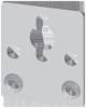 Siemens 8GK99100KK36 Schrankbefestigungslasche gerade ALPHA DIN