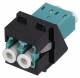 Rutenbeck KMK-LC-D OM3 aqua LC-D Keystone module MM sw 228090000