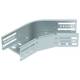 OBO Bettermann 6036100 RB 45 610 FS Bogen 45° für Kabelrinne horizontal 