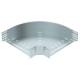 OBO Bettermann 6036808 RB 90 140 FS Bogen 90° für Kabelrinne horizontal