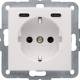 Berker 48158982 Steckdose SCHUKO/USB CC 20W PD S1 weiß glänzend