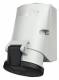 Mennekes 1857 32A4P 7H500V Wanddose TwinCONTACT IP44