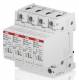 ABB OVR T2 4L 80-275S P QS SPD T2 with Rese 4P, Imax 80kA, In 30kA, Up 1.8kV