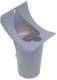 Siteco 5XC10008XM4 Mastflansch Zm 42mm Druckguss, lackiert, Siteco eisenglimmer
