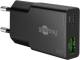 Goobay USB-C™ PD GaN Dual-Schnellladegerät Slim (25 W) sc