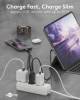 Goobay USB-C™ PD GaN Dual-Schnellladegerät Slim (25 W) sc