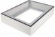 DIGITUS base for IP55 wall housing - 600x450mm, gray