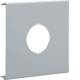 Hager R9341VERZ Trim panel 1-way d=45 for UP Eins. without frame steel BRS OT120 galvanized