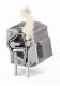 WAGO 257-651 Stackable single terminal for circuit boards 0.08-2.5 mm² gray