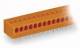 WAGO 235-110/330-000 1Lt. Klemmenleiste für Leiterplatten 0,5-1,5qmm org