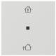 GIRA 510603 KNX RF control panel 1f heating mode System 55 pure white