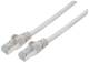 Intellinet 739788 Premium network cable, Cat6, S/FTP 100% copper, Cat6 certified, LS0H, RJ45 plug/RJ45 plug, 0.25 m, gray