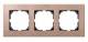 Merten MEG4053-3470 Holzrahmen,3-fach, Buche,M-PLAN