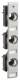 Hager L063L Reitersicherungsunterteil D02 3x63A 27mm