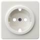 Siemens 5UH1047 cover plate 65x65 mm, titanium whi