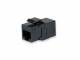 Equip Keystone-Koppler ungeschirmt Cat6 2xRJ45 8Stk sw Polybeutel