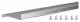 Hager L6665VERZ partition to FWK-channel 99 mm, L6665 DELAY