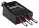 Bachmann 910.174 mounting connectors Italy , 3-pole 10A 250V Thermoplastic black