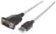 Manhattan 151856 USB Adapter A → seriell (RS-232) Stecker Modul 0,45 m