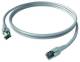 ZVK CP1KADADA0050 EasyLan FlexBoot Cat.6 shielded patch cable grey 5.0 m