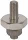 Dehn + Soehne 750500 DEHN connection piece Cu-Leg.Sn , m. Gew.bolzen u. Loose 6-hexagon nut