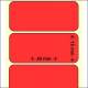 OEM-Factory Labels - Thermo 40 x 15mm, OJ & ouml; SBAR, K40, RED