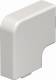 OBO Bettermann 6161227 Flat angle cover WDK / HF 15040, 15x40mm for WDK trunking white