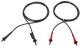 Chauvin Arnoux P01295231 Set of 2 simplified HV test leads