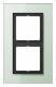 Jung LSP982GLAS Frame 2-115x186 mm, LSP 982 glass