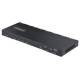 Startech.com HDMI-SPLITTER-44K60S 4-Port 4K HDMI Splitter 1x4 4K 60Hz HDMI 2.0 Video 4k HDMI Verteiler mit Skalierer 1 In 4 Out HDMI 3,5 mm/Optik-Audio Pt