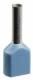 Schneider Electric AZ5DE007 Schneider Aderendhülse gem.NF 0,75qmm/AWG20 blau 5x100Stück